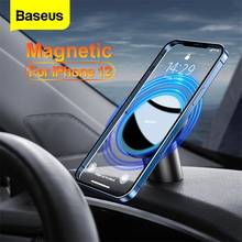 Baseus-soporte magnético de teléfono móvil para coche, accesorio con rotación de 360 grados, para iPhone 12 Series 2024 - compra barato