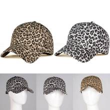 New Fashion Unisex Leopard Baseball Cap Fashion Cap Sunscreen Active Hat 2024 - buy cheap