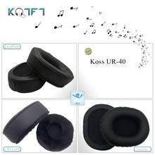 Kqtft 1 par de veludo couro substituição earpads para koss UR-40 fone ouvido earmuff capa coxim copos 2024 - compre barato