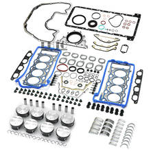 Kit de rodamientos de juntas de pistones de reconstrucción de motor para BMW, 550i, 650i, 750i, X5, N62B48, N62TUB48, V8, de aspiración natural 2024 - compra barato