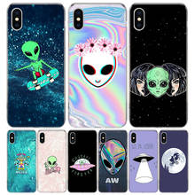 Funda de teléfono Alien Believe UFO ET, carcasa bonita para Iphone 11, 12, 13 Pro Max, 6 X, 8, 6S, 7 Plus, XS + XR, 5S SE, arte personalizado 2024 - compra barato