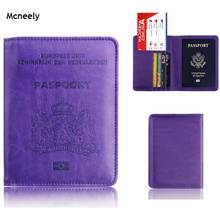 Travel Passport Cover for Netherland  Leather Protector Passport Holder Case for Business Credit Card Holder Case Holland 2024 - buy cheap
