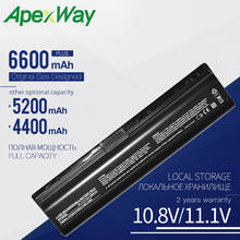 Аккумулятор Apexway для ноутбука HP Pavilion dv2000, dv6000, dv6100, dv6200, dv6300, dv6500, dv6600, dv6700, dv6800, dv6900, dv9800, dx6000 2024 - купить недорого