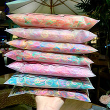 Gomas elásticas desechables de nailon para niña y mujer, cintas de goma de colores, accesorios para el cabello, 1000 unids/paquete 2024 - compra barato