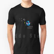 Dory, apenas manter a natação t camisa impressão para homem algodão novo legal t dory peixe nemo justkeepswimming dos desenhos animados crianças nadar bolhas 2024 - compre barato