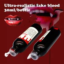 Blood Halloween Fake Wounds Scars Bruises Fake Blood Make Up Body Face Paint Simulation Of Human Vampire Cosplay Ultra-realistic 2024 - buy cheap