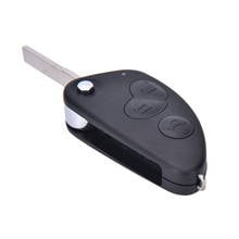 Car Replament Key Case 3 Buttons Flip Remote Key Case Shell For Alfa Romeo 147 156 166 GT JTD TS 2024 - buy cheap