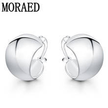 New 925 Sterling Silver Earrings Glossy Small Earrings Fashion Women Glamour Jewelry Wedding Gift 2024 - buy cheap