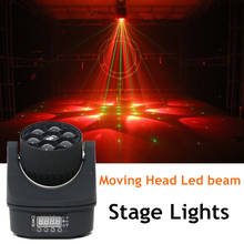 Disco Light Party Moving Head Led Beam Stage Lights RGBW 4 in 1 Laser Show System Six Bee Eye KTV Flash for Bar Disco Stage KTV 2024 - buy cheap