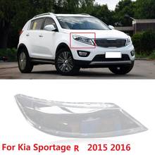 CAPQX 1PCS For KIA Sportage R 2015 2016 Front Headlamp Transparent Lamp cover Headlight Lampshade Waterproof Lamp Shade Shell 2024 - buy cheap