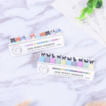 1pcs Kawaii Stationery Memo Pad Bookmarks Creative Cute Animal Sticky Notes School Supplies Paper Stickers 2024 - buy cheap