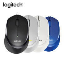 Logitech M330 Беспроводная игровая мышь 1000DPI оптическая Бесшумная мышь USB геймерская мышь 2024 - купить недорого