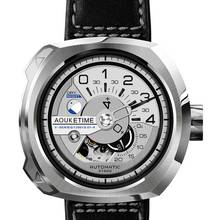 luxury watch men,mens automatic mechanical watches AOUKE man fashion wristwatch waterproof skeleton montre leather strap punk 2024 - buy cheap