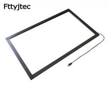 Fast Shipping 17 inch 5:4 Ratio multi IR Touch Screen Panel 10 touch points Infrared Touch Screen Frame Overlay with glass 2024 - buy cheap