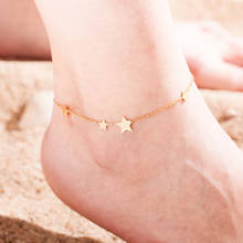 New Star Titanium Steel Anklet Bracelet Summer Yoga Beach stainless steelLeg Bracelet Anklet Women's Jewelry Gift Hypoallergenic 2024 - buy cheap