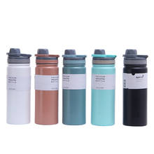 530ml Stainless Steel Sport Thermos Bottle Large Capacity Insulated Water Cup Portable Car Travel Vacuum Flask 2024 - buy cheap