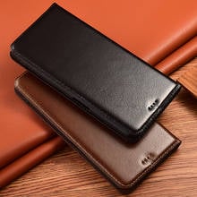 Magnet Genuine Leather Skin Flip Wallet Phone Case Cover On For Realmi Realme C31 C35 C25s C25 C21y C21 C 31 35 25 s 21y 25s 21 2024 - buy cheap