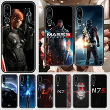 Funda de teléfono N7 Mass Effect increíble para Huawei P Mate P10 P20 P30 P40 10 20 Smart Z Pro Lite 2019 negro 3D de silicona impermeable 2024 - compra barato