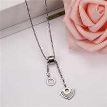 OUFEI 2020 New Necklace Fashion Jewelry Accessories Stainless Steel Jewelry Woman Shell Heart Necklaces Pendants Free Shipping 2024 - buy cheap