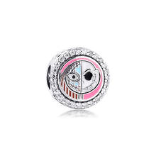 Ckk misterioso pesadelo encantos 925 original ajuste pandora pulseiras de prata esterlina grânulos para fazer jóias femininas 2024 - compre barato