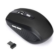 Ratón inalámbrico para juegos de 2,4 GHz, dispositivo profesional con 6 teclas, receptor USB, para PC, portátil, escritorio, envío directo 2024 - compra barato