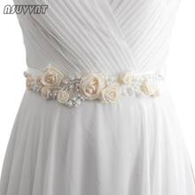 Fashion Women Belt For Wedding Bridal Pearl Flower Belts Rhinestone  Banquet Clothing Belt Gift For Girl Party Dress Up 2024 - buy cheap