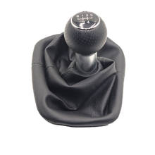 Car Leather Car Shift Gear Knob Lever Gaitor Boot Cover For Seat Leon 2000 2001 Toledo 1999 2000 2001 2024 - buy cheap