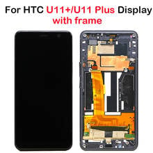 For HTC U11 Plus LCD Display Touch Screen Digitizer Panel Assembly Replacement 6.0" 1440x2880 For HTC U11 Plus U11+ LCD 2024 - buy cheap