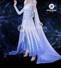 Frozen Cosplay Queen Elsa Cosplay costume dress female gift 2024 - buy cheap