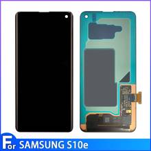 Pantalla táctil LCD para móvil, digitalizador con Marco, montaje completo, reemplazo, para Samsung Galaxy S10E, G970F/DS, G970W, G970U, SM-G9700 2024 - compra barato