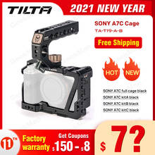 TILTA for SONY A7C camera cage half cage wooden handel kit TA-T19-FCC body surround tactical suit 2024 - buy cheap