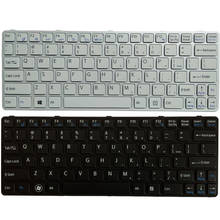 New Laptop US Keyboard For SONY VAIO SVE11 SVE111 SVE11113FXB SVE11115EG SVE111 15ELW Laptop US Layout With Frame 2024 - buy cheap