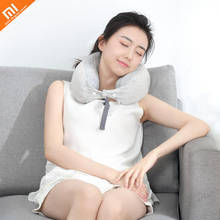 youpin mijia 8H multi-function hose U-shaped pillow portable double-layer fabric travel home pillow can do cushion smart home 2024 - buy cheap