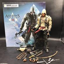 30cm/12inch Assassin creed3  Play Arts Kai Conner  Eden Fruit PVC Action Figure Collectible Model Toys Gift Doll 2024 - buy cheap