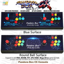 Consola de juegos arcade Pandora box CX 2800 en 1, puede guardar el juego, línea de escaneo de registro de puntuación alta, puede agregar juegos adicionales, tiene 3P, 4P, 3D 2024 - compra barato