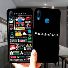 Friends TV Show Central Perk Coffee Black Soft Silicone Phone Case Cover For Huawei P10 P20 P30 P40 Lite E Pro Plus Y9 2019 2024 - buy cheap