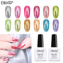 Elite 99-esmalte em gel platinado para unhas, 10ml, híbrido, uv, esmalte para unhas, gel primer, pintura de unhas, glitter brilhante, arte de unha 2024 - compre barato