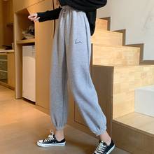 Winter Women Velvet Pants Casual Loose Thicken Warm Women Pants Female Long Trousers Outwear High Waist Solid Harem Pants 2024 - buy cheap