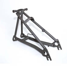 Horquilla triangular de titanio para bicicleta Brompton, Marco trasero de bicicleta plegable, 394g, SEMA, 16 pulgadas, 349 2024 - compra barato
