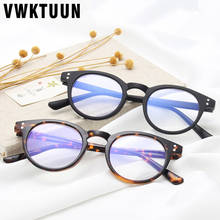 VWKTUUN Vintage Optical Glasses for Women Round Glasses Frames Korea Glasses Frame Women Men Blue Light Blocking Glasses 2024 - buy cheap