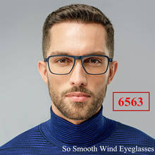 Denmark Brand Lightweight Titanium TR90 Men Women Glasses Frame Rectangle Transparent Optical Prescription Eyeglasses Ocluo 6563 2024 - buy cheap