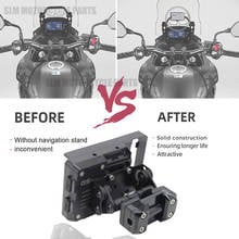 Motorcycle GPS/SMART PHONE Navigation GPS Plate Bracket Adapt Holder For HONDA CB500X CB 500X CB500 X 2018 2019 2020 2024 - buy cheap