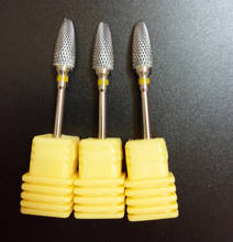 5pcs XF  Nail Art Polish Grinding Tip Head DIY Salon Manicure Accessories Nail Drill Machine Bit Tools203001-5 2024 - buy cheap