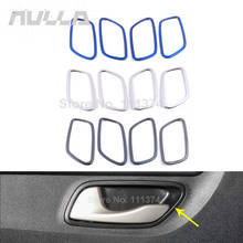 NULLA Chrome Car Interior Door Handle Decor Frame Protect Cover Trim For Kia Rio 4 X-Line X Line 2017 Mouldings Accessories 2024 - buy cheap