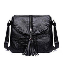 Designer Shoulder Bag Ladies Soft Leather Handbag Women Messenger Bags Female Flap Fashion Small Crossbody Bag Bolsa Feminina 2024 - buy cheap