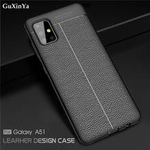 Cover For Samsung Galaxy A51 Phone Case Luxury Leather ShockProof TPU Protective Case For Samsung A51 Funda SM-A515F Bumper 6.5" 2024 - buy cheap