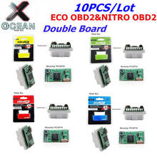 EcoOBD2-combustible inferior para coches diésel, caja de sintonización con Chip ECU azul y rojo, para coches de bencina, color verde y amarillo, 10 Uds. 2024 - compra barato