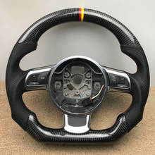 High Quality Carbon Fiber Steering Wheel For Audi TT TTS 2008 2009 2010 2011 2012 2013 2014 2015 2016... 2024 - buy cheap
