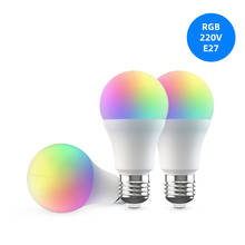 3 Pack BroadLink LB27 R1 Smart Wi-Fi RGB Bulb E27 220V Works With Google Home & Alexa 2024 - buy cheap