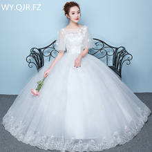 PRXD-8016#Wedding Dress Wholesale Lace up Embroidery Bride Marriage Dresses White Ball Gown Factory Christmas Carnival Plus Size 2024 - buy cheap